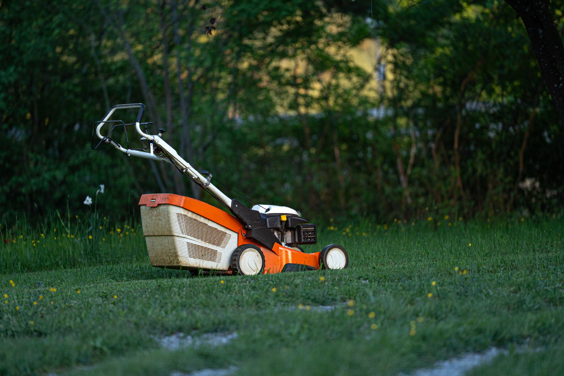 R Squared Lawn Care at work